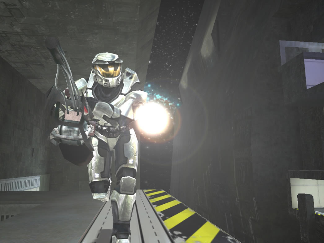 Halo PC Beta: Flamethrower on Boarding Action