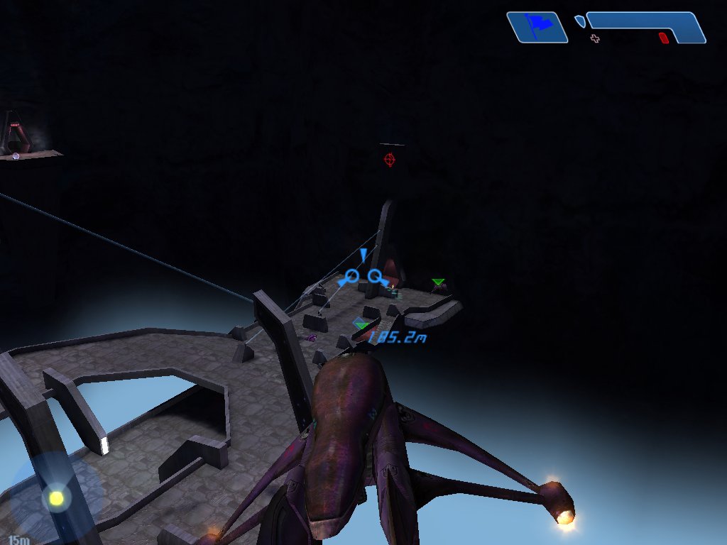 Halo PC Beta: Banshee above Gephyrophobia