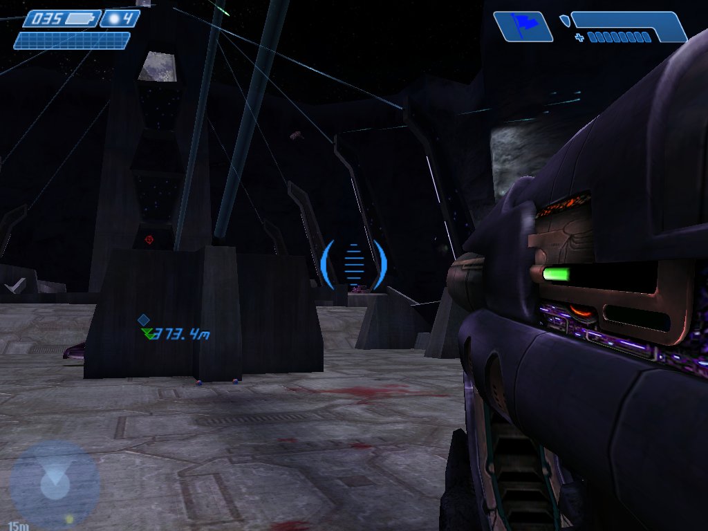 Halo PC Beta: Fuel Rod Cannon on Gephyrophobia