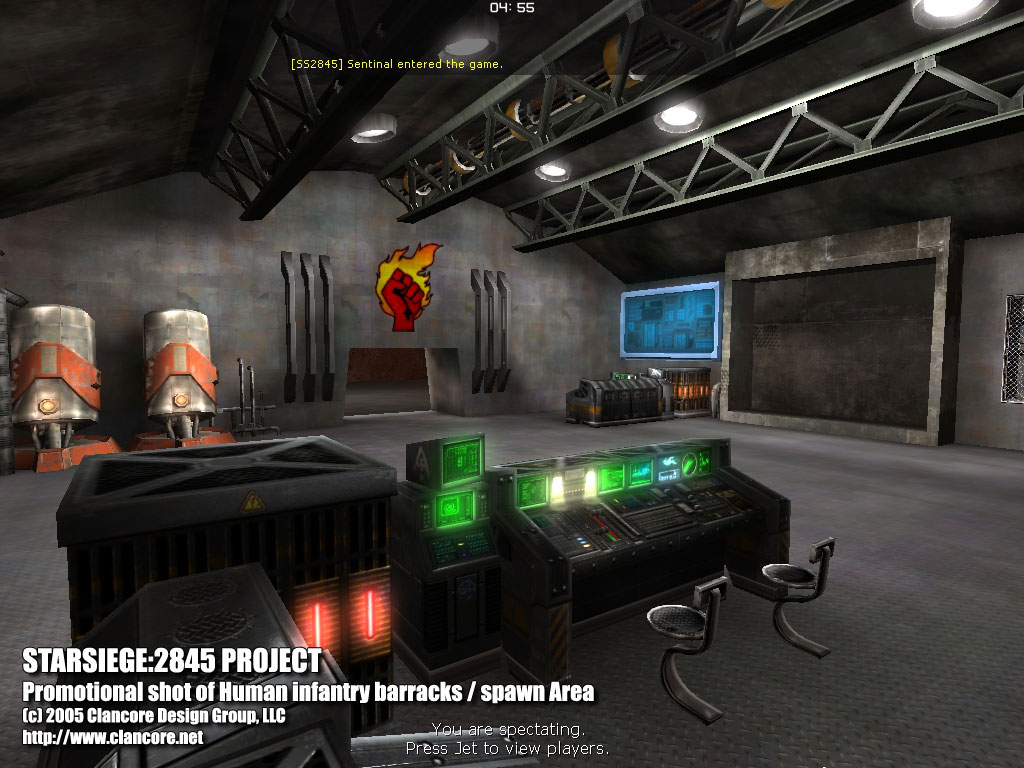 Human infantry / spawn area