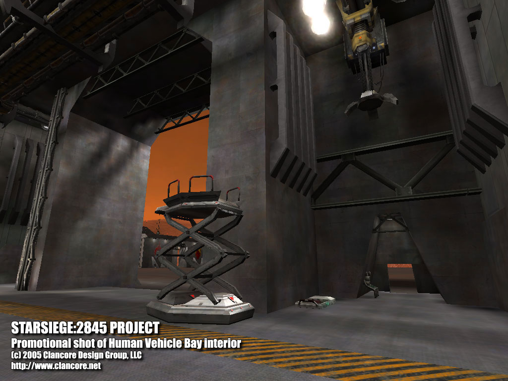 Human vehicle bay interior