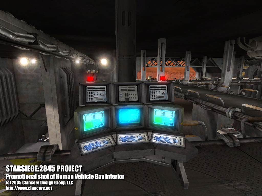 Human vehicle bay interior