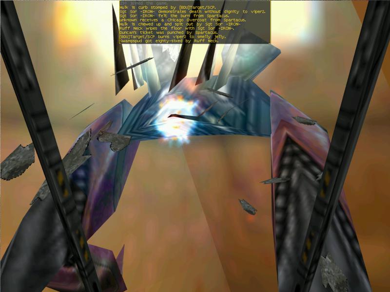 Right in the gizzard!