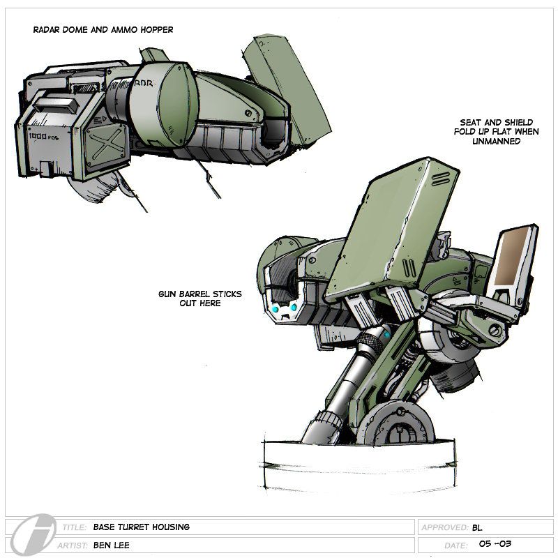 Base Turret Housing