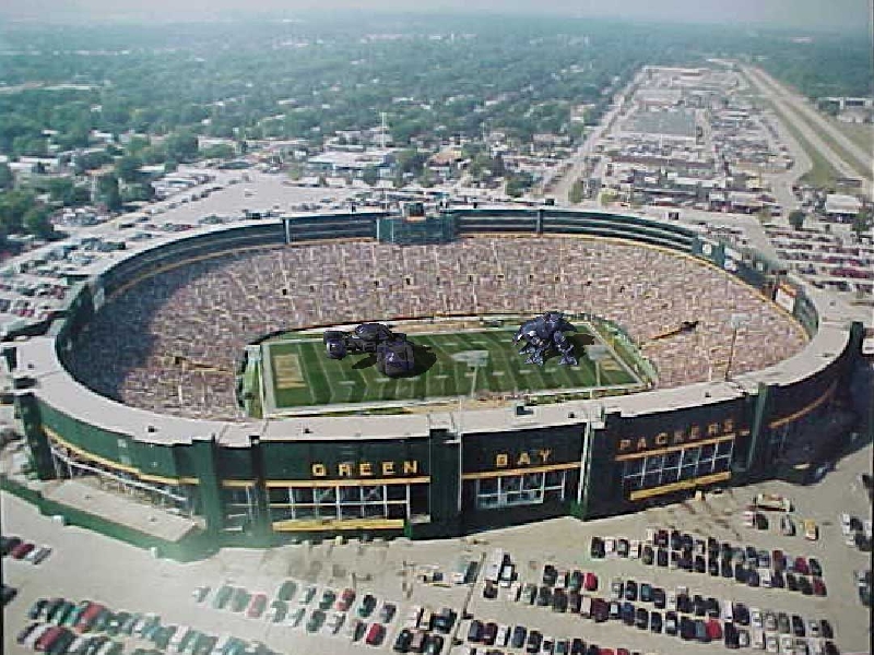 Lambeau Field Shot