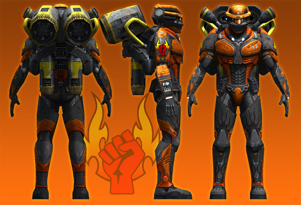 The Jetpack on a Fireborn