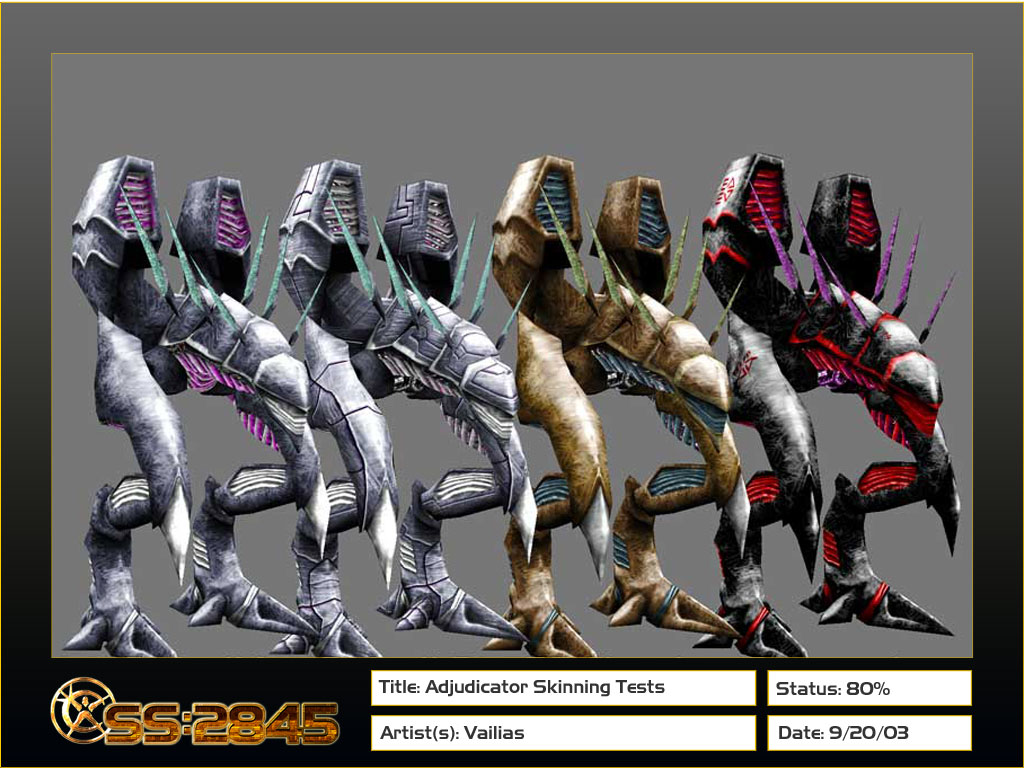 Adjudicator skins